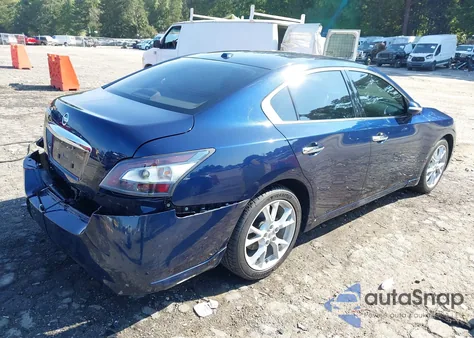 2014 Nissan Maxima 3.5 Sv from USA, damaged, VIN 1N4AA5AP9EC913815